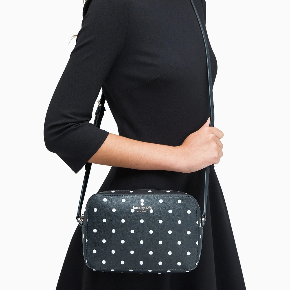 🆕 Kate Spade Harper Polka Dot Crossbody - Picture 3 of 7
